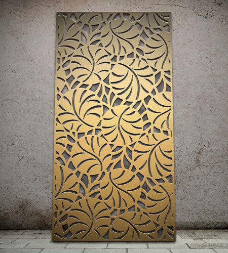 botanical lily pond dekorativni panel