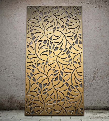 botanical lily pond dekorativni panel