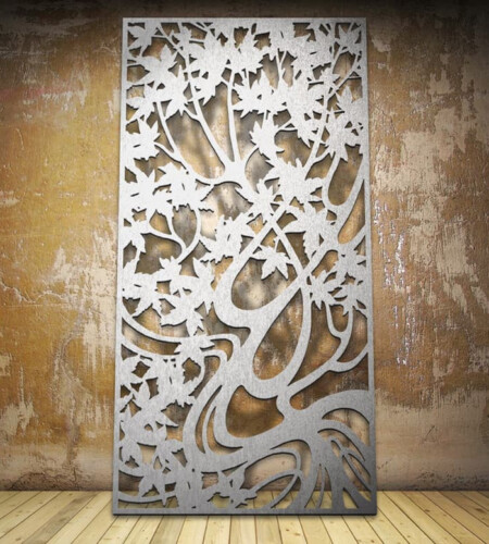 botanical maple dekorativni panel