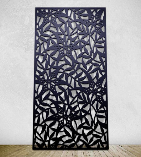 botanical tiger lily dekorativni panel