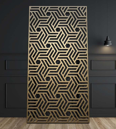 cesta dekorativni panel